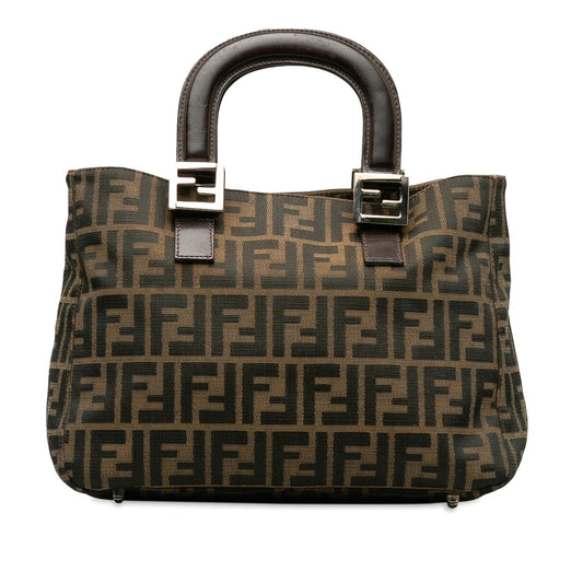 Fendi Zucca Twins Handbag (QODjiU)