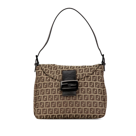 Fendi Zucchino Canvas Double Flap Mamma (c6gWq6)