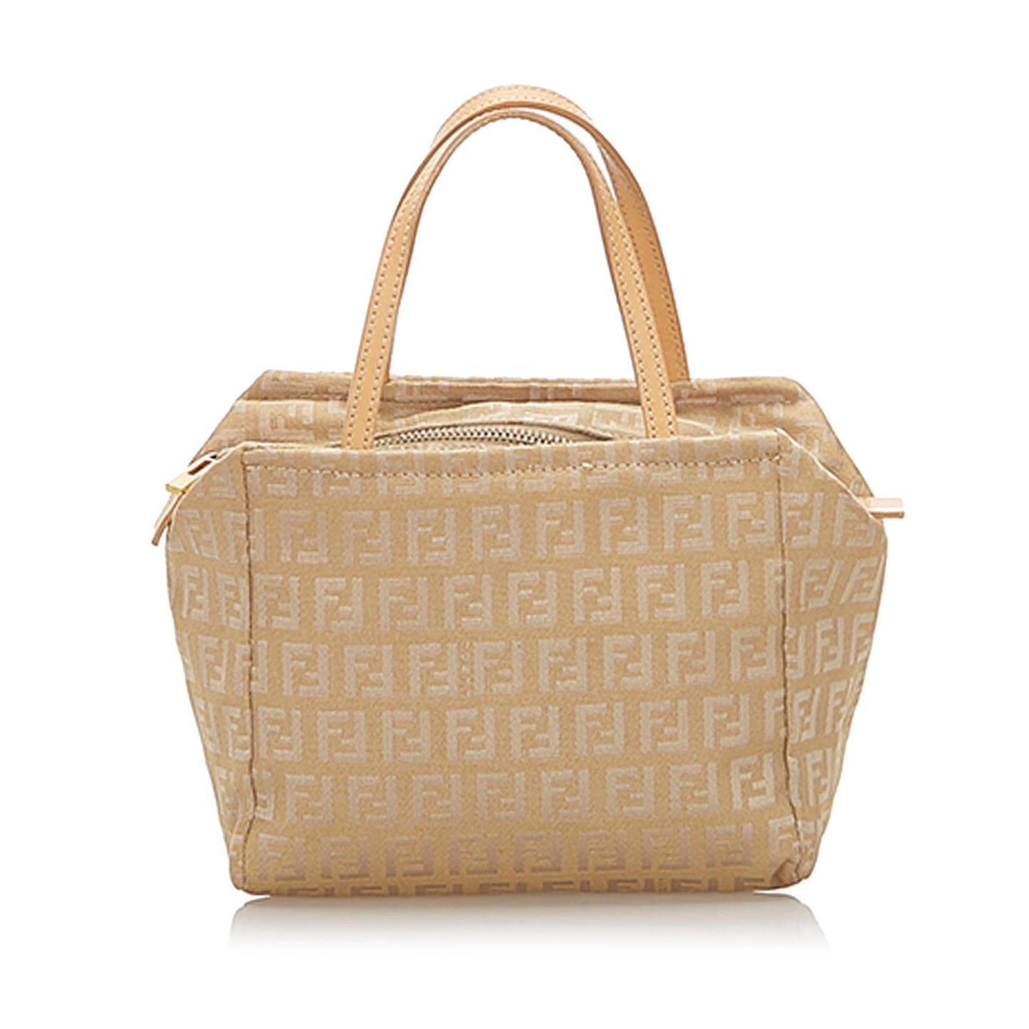 Fendi Zucchino Canvas Handbag (19093)