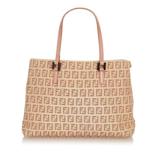 Fendi Zucchino Canvas Handbag (26834)