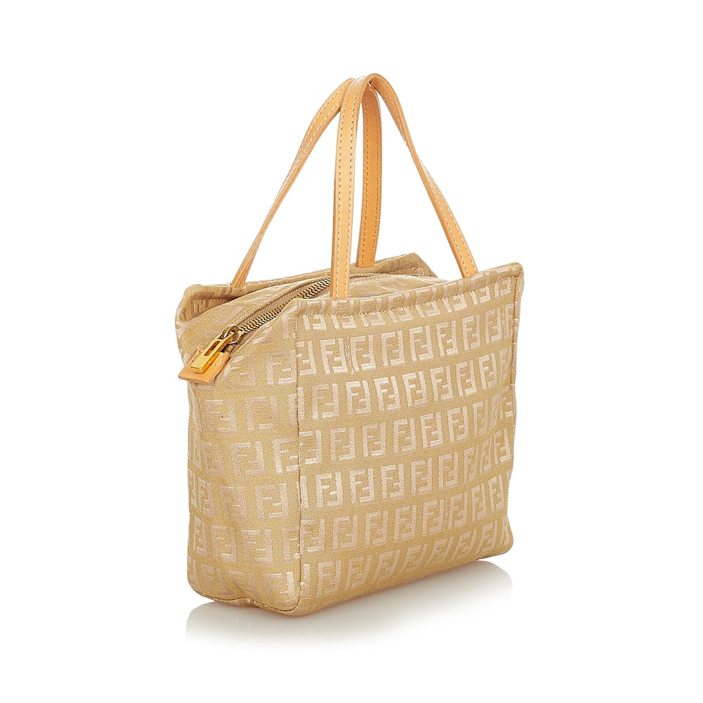 Fendi Zucchino Canvas Handbag (31864)