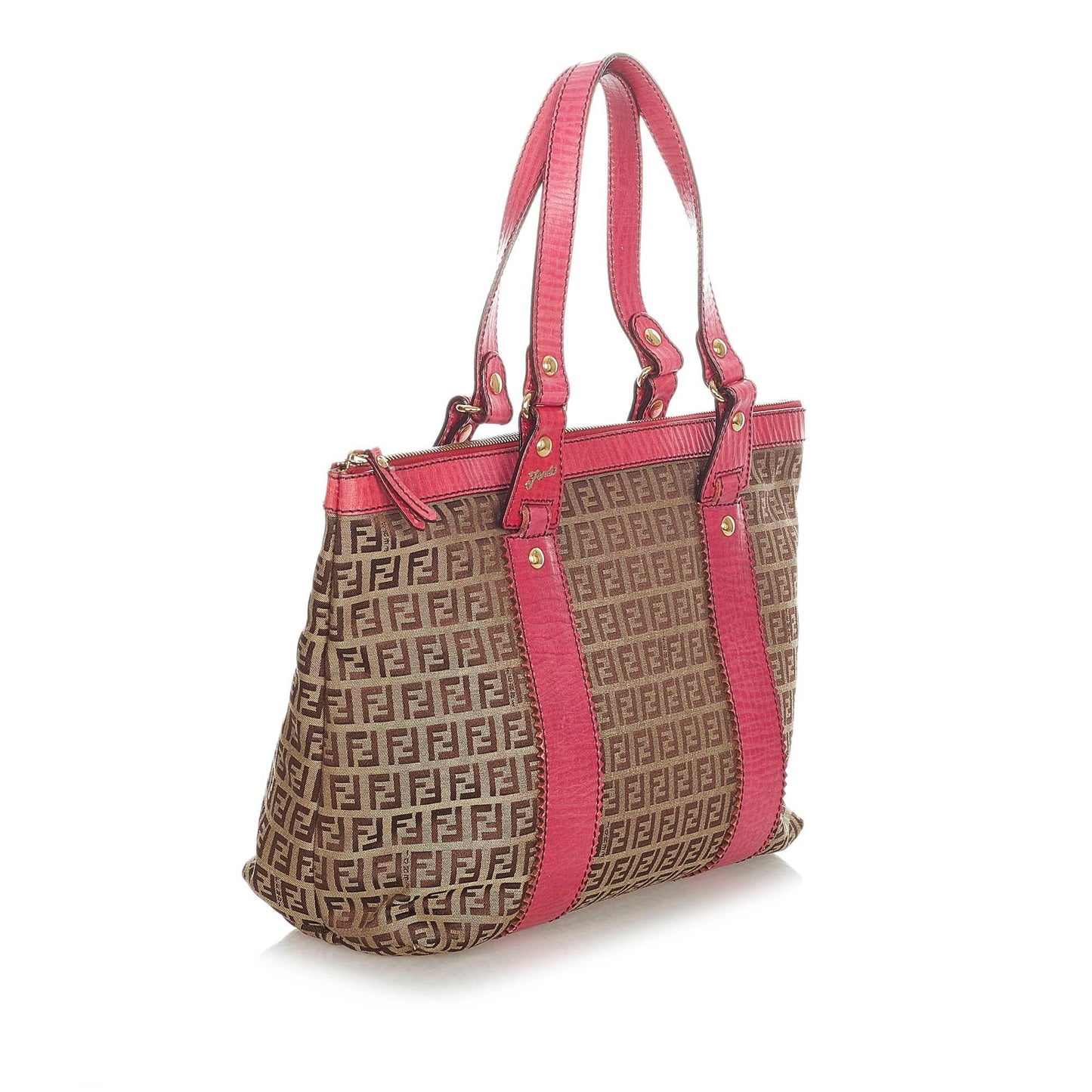 Fendi Zucchino Canvas Tote Bag (31054)