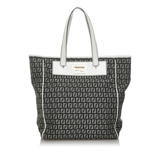 Fendi Zucchino Canvas Tote Bag (33760)