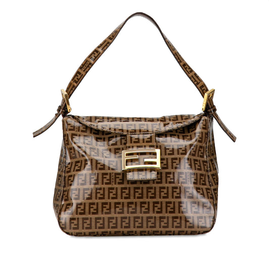 Fendi Zucchino Crystal Double Flap Mamma (3SaAQQ)
