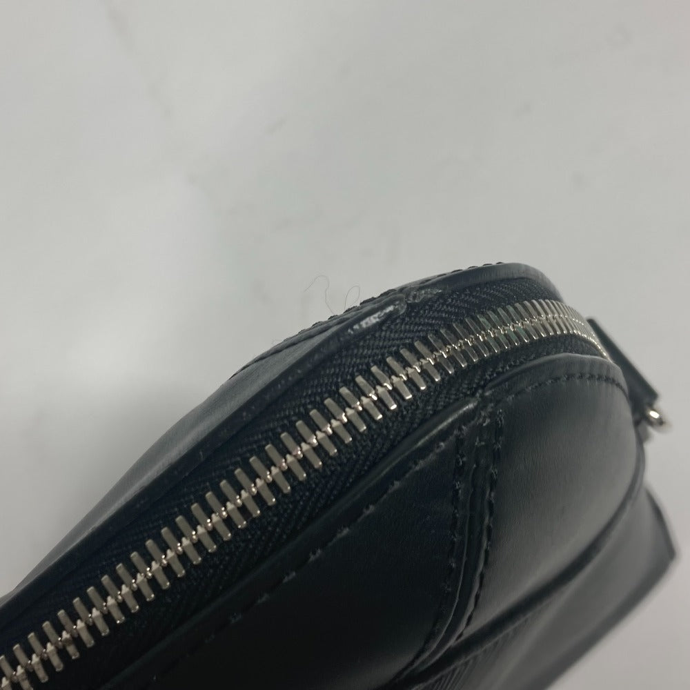 LOUIS VUITTON Business bag M51689 Epi Leather black Epi Oliver mens