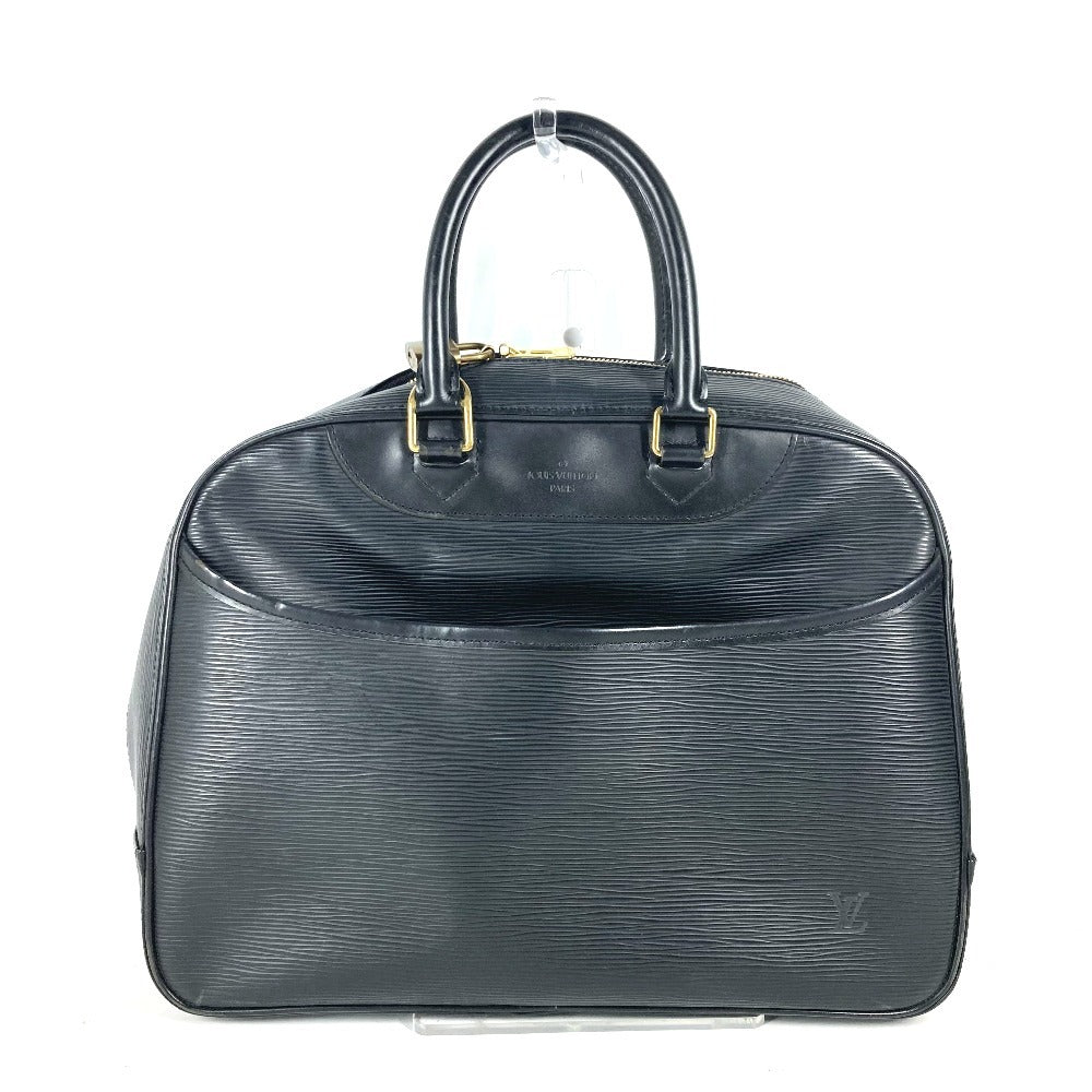 LOUIS VUITTON Handbag Epi Leather black Epi Special Order Deauville Women