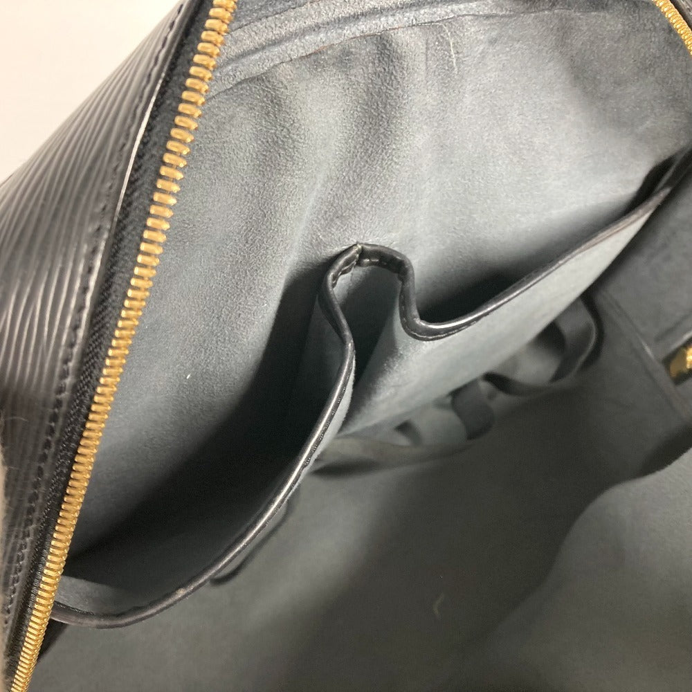 LOUIS VUITTON Handbag Epi Leather black Epi Special Order Deauville Women