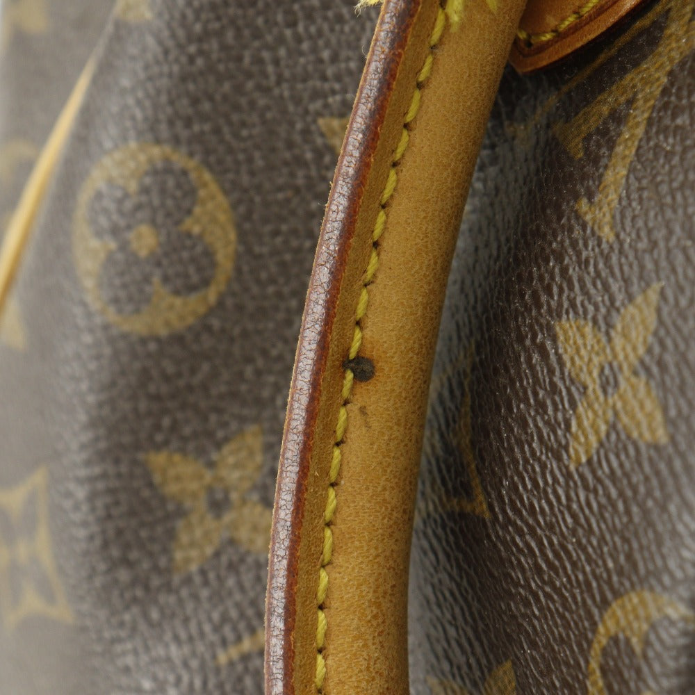 LOUIS VUITTON Handbag M40143 Monogram canvas Brown Tivoli PM Women