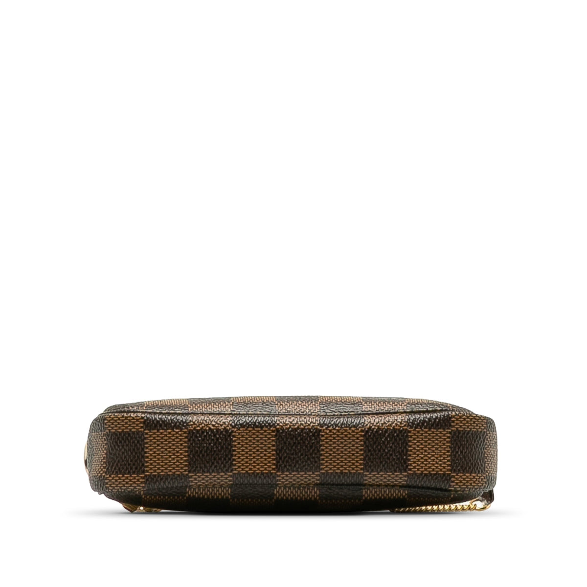 Brown Louis Vuitton Damier Ebene Trunks and Bags Mini Pochette Accessoires Baguette
