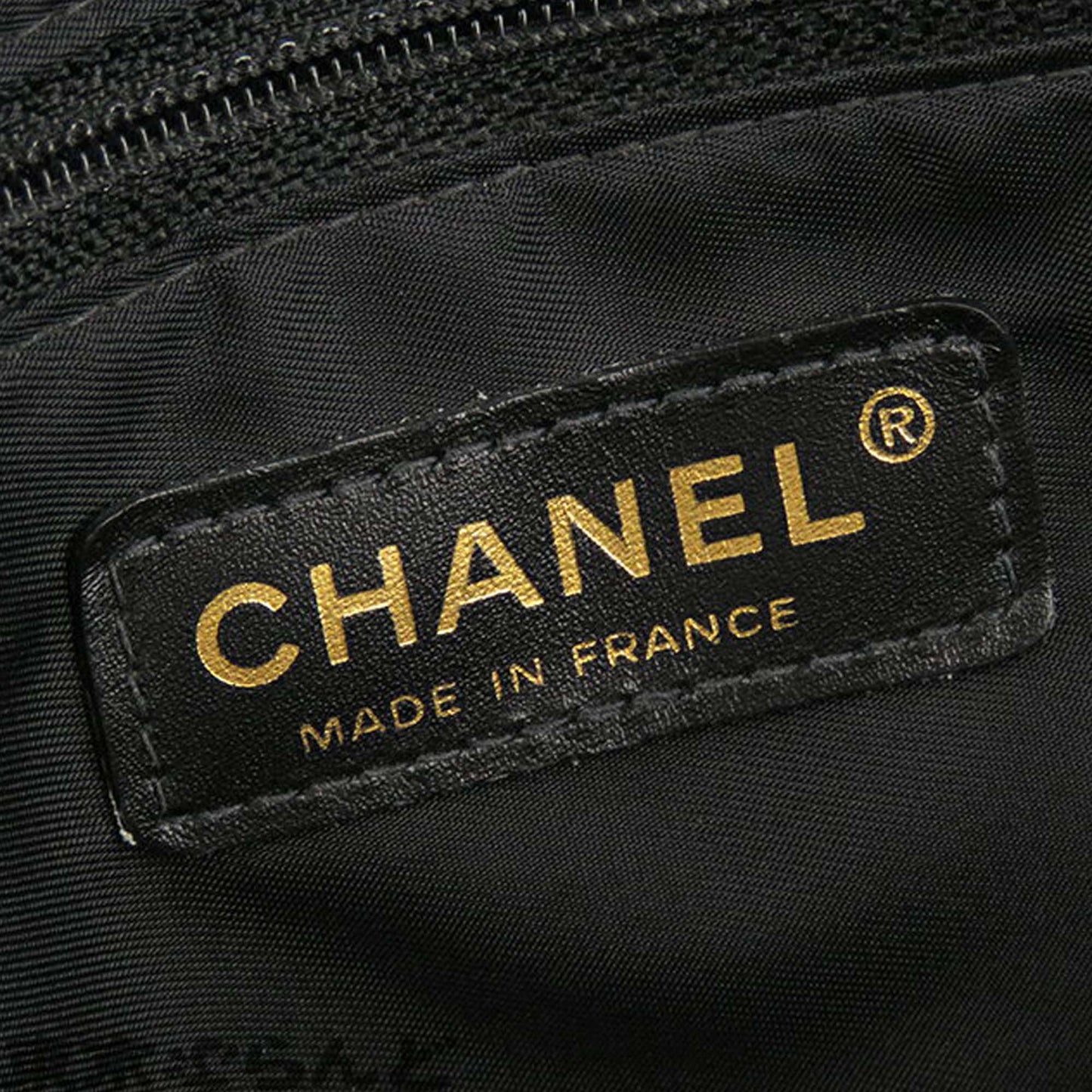 Chanel New Travel Line Nylon Tote Bag Black
