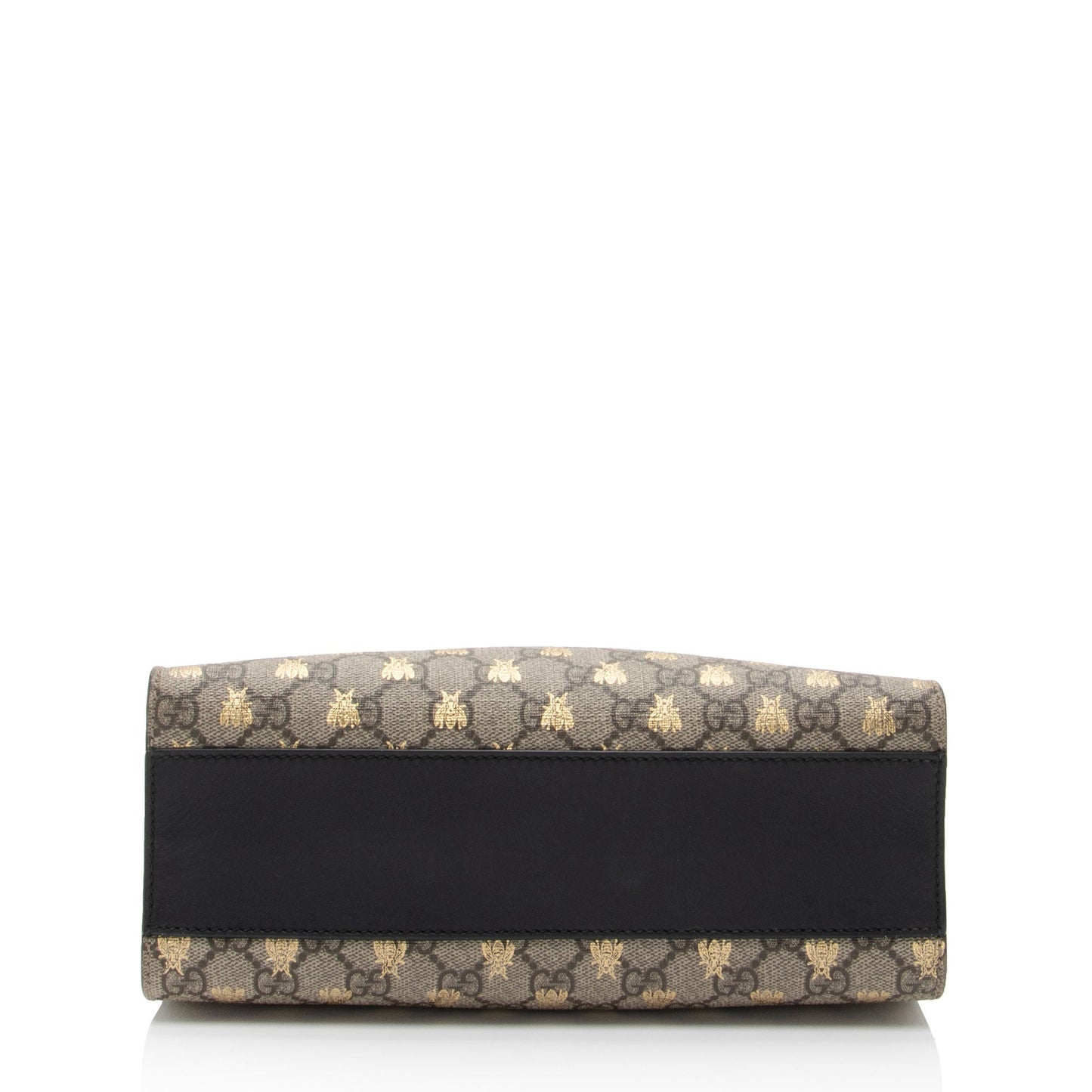 Gucci GG Supreme Bees Padlock Small Shoulder Bag (SHF-GLVNfB)
