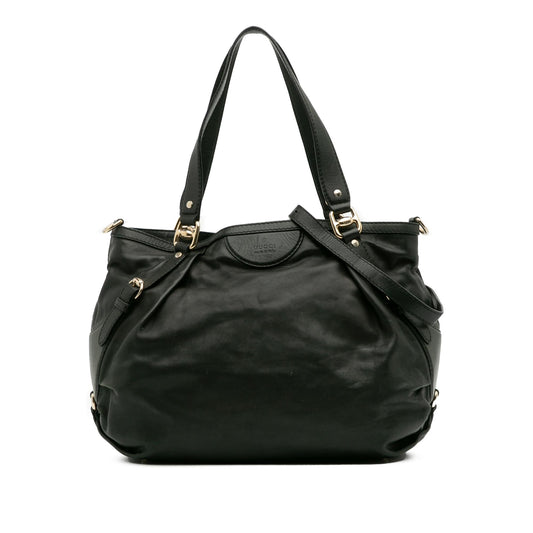 Gucci Leather Bridle Satchel