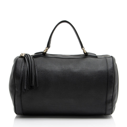 Gucci Leather Soho Medium Boston Bag