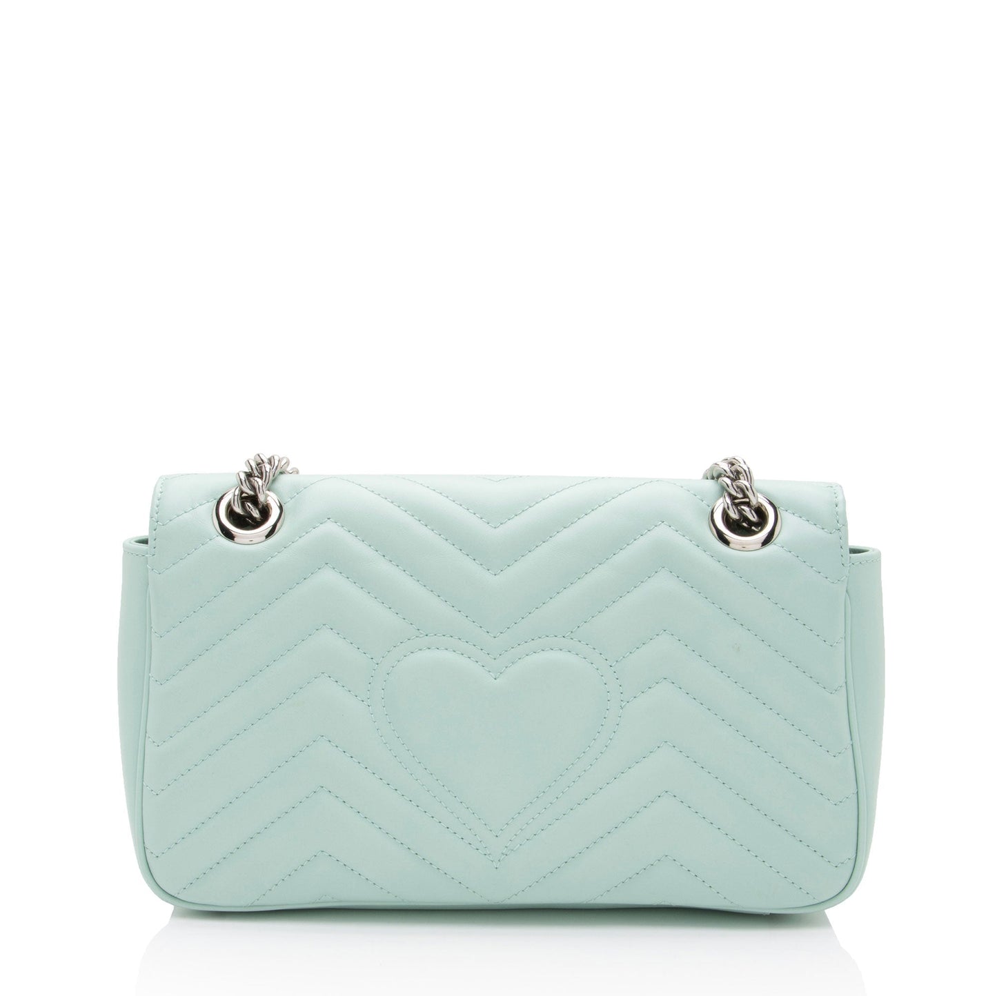 Gucci Matelasse Leather GG Marmont Small Flap Bag