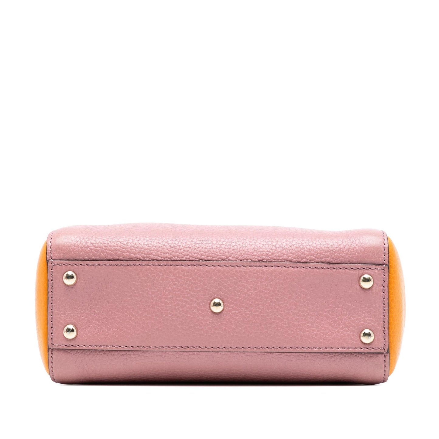 Gucci Mini Bicolor Calfskin Bamboo Shopper Satchel