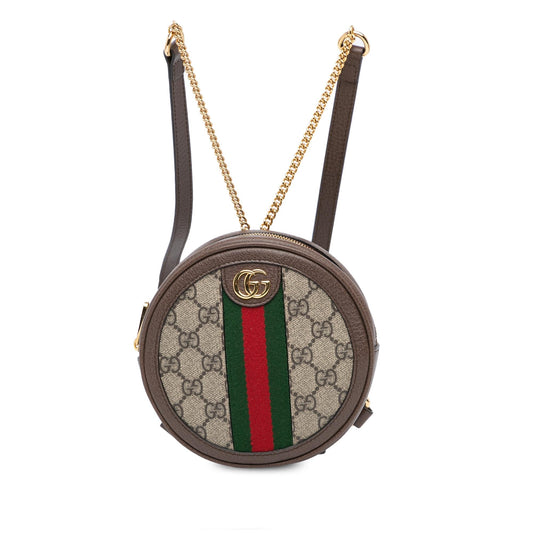 Gucci Mini GG Supreme Ophidia Backpack (SHG-ImMomA)