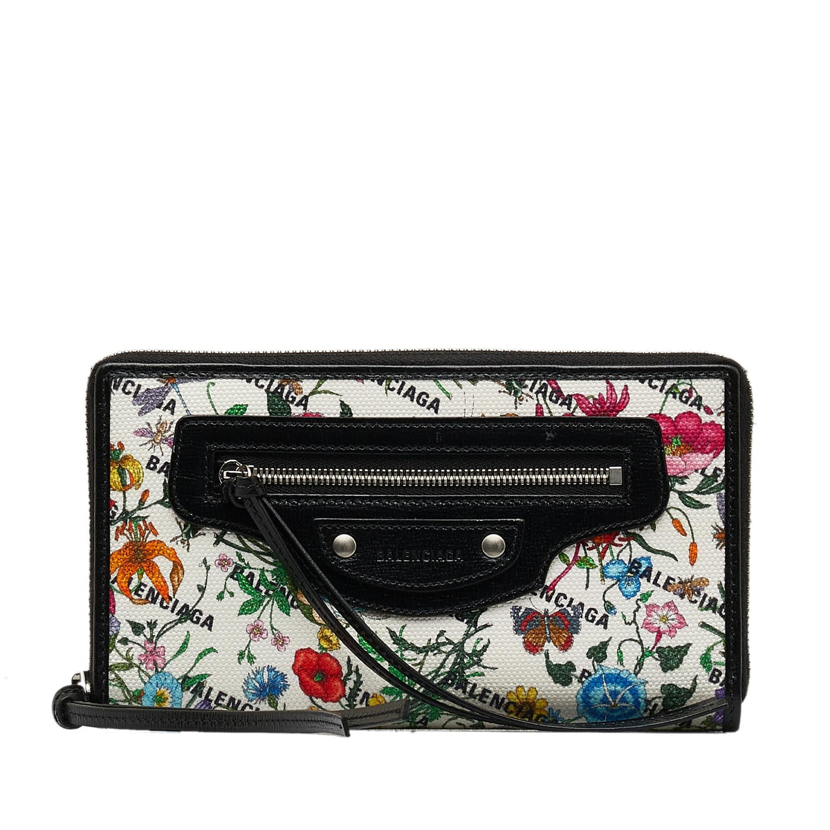 Gucci Luxury Balenciaga Trending 2025 The Hacker Project Neo Classic Flora Print Zip Around Wallet (SHG-mz0AfE)