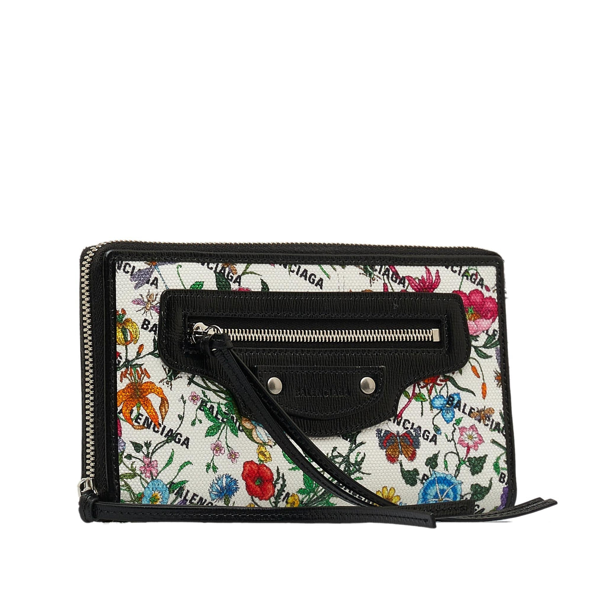 Gucci Luxury Balenciaga Trending 2025 The Hacker Project Neo Classic Flora Print Zip Around Wallet (SHG-mz0AfE)