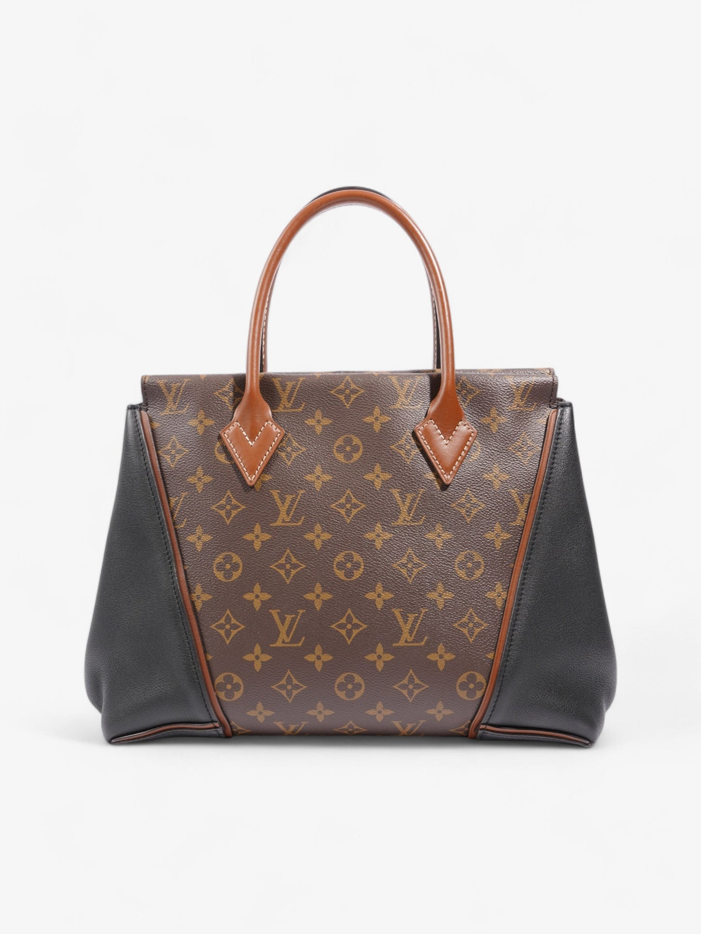 Louis Vuitton W Tote Monogram / Black Coated Canvas PM