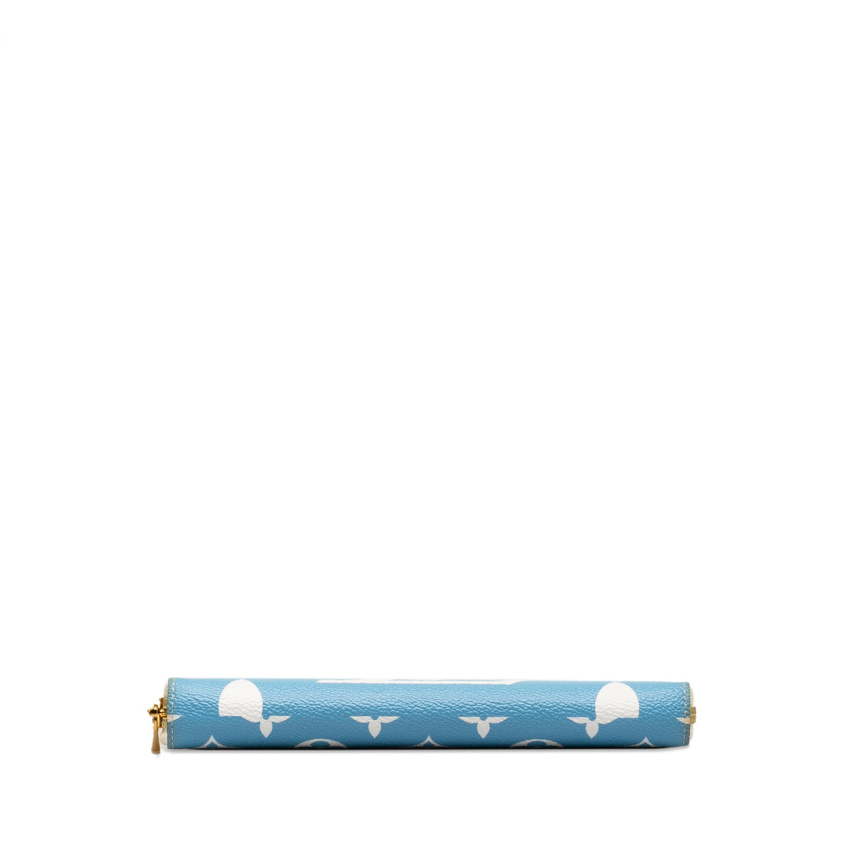 Blue Louis Vuitton Monogram Giant By The Pool Zippy Wallet