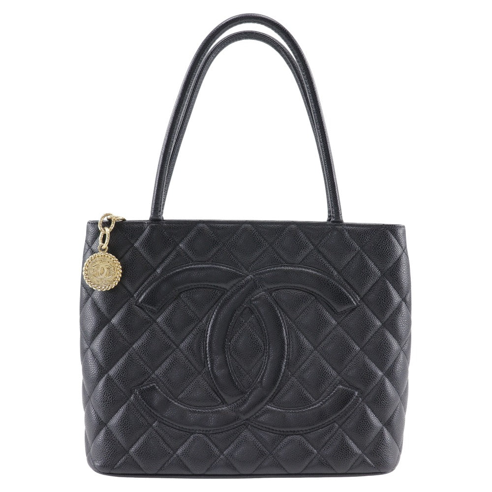 Chanel Caviar Skin Reissue Tote Bag Classic Flap