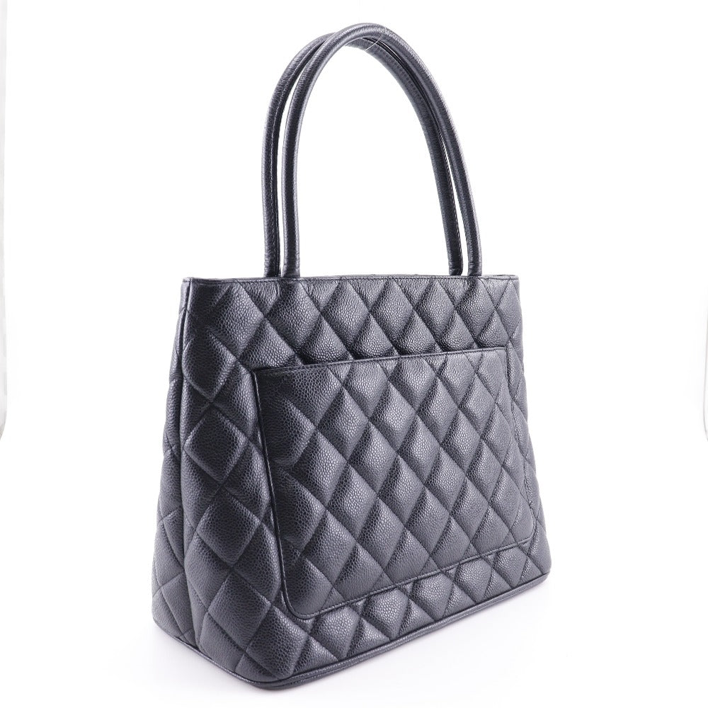 Chanel Caviar Skin Tote Bag Classic Flap
