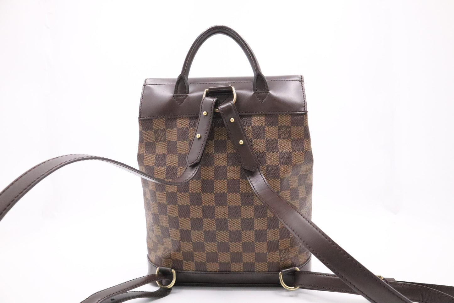 Louis Vuitton Soho Backpack in Damier Ebene Canvas