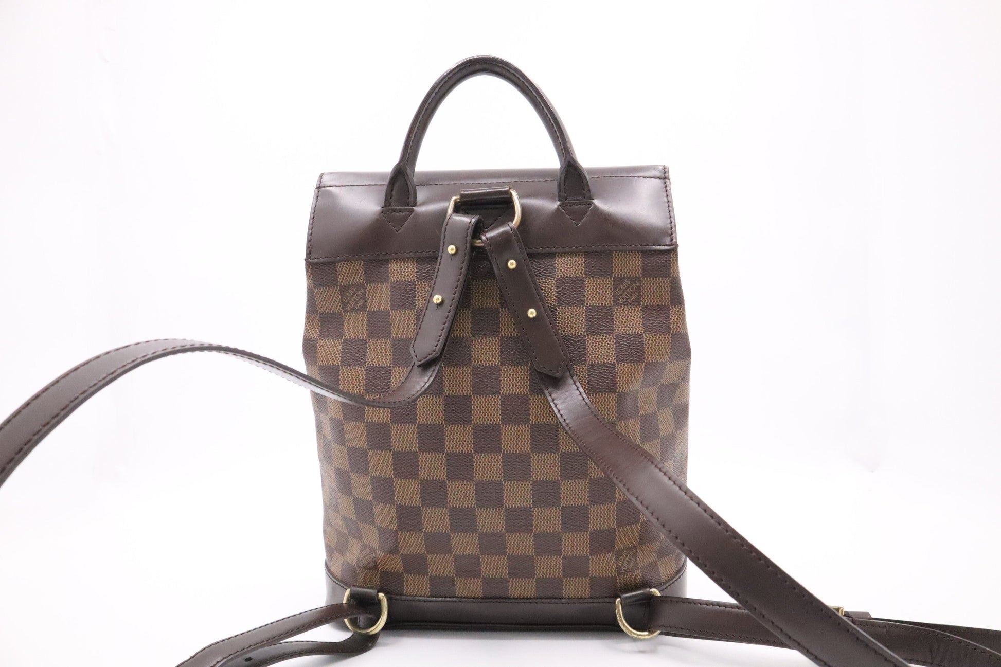 Louis Vuitton Soho Backpack in Damier Ebene Canvas