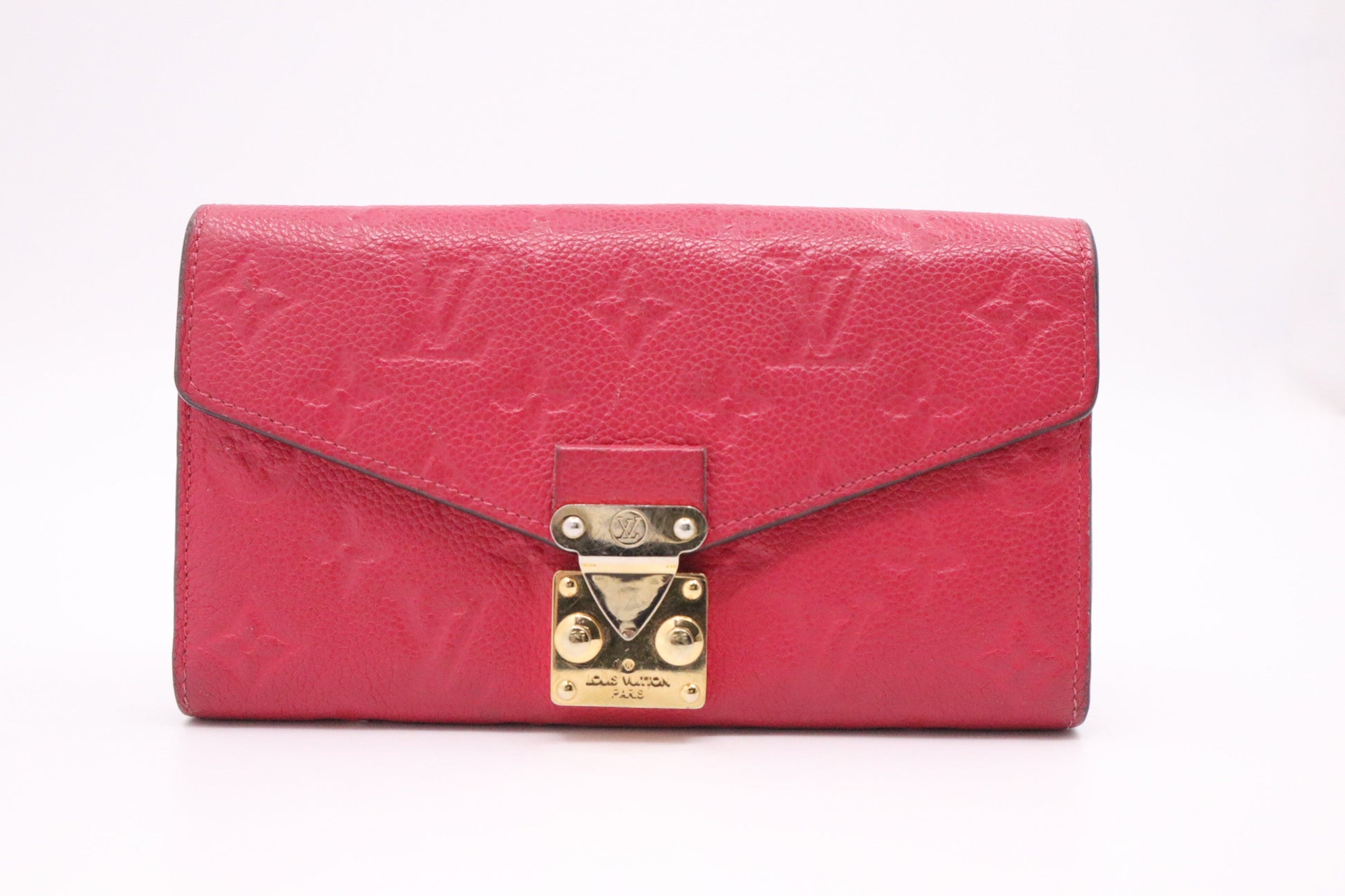 Louis Vuitton Metis Long Wallet in Grenade Empreinte Leather
