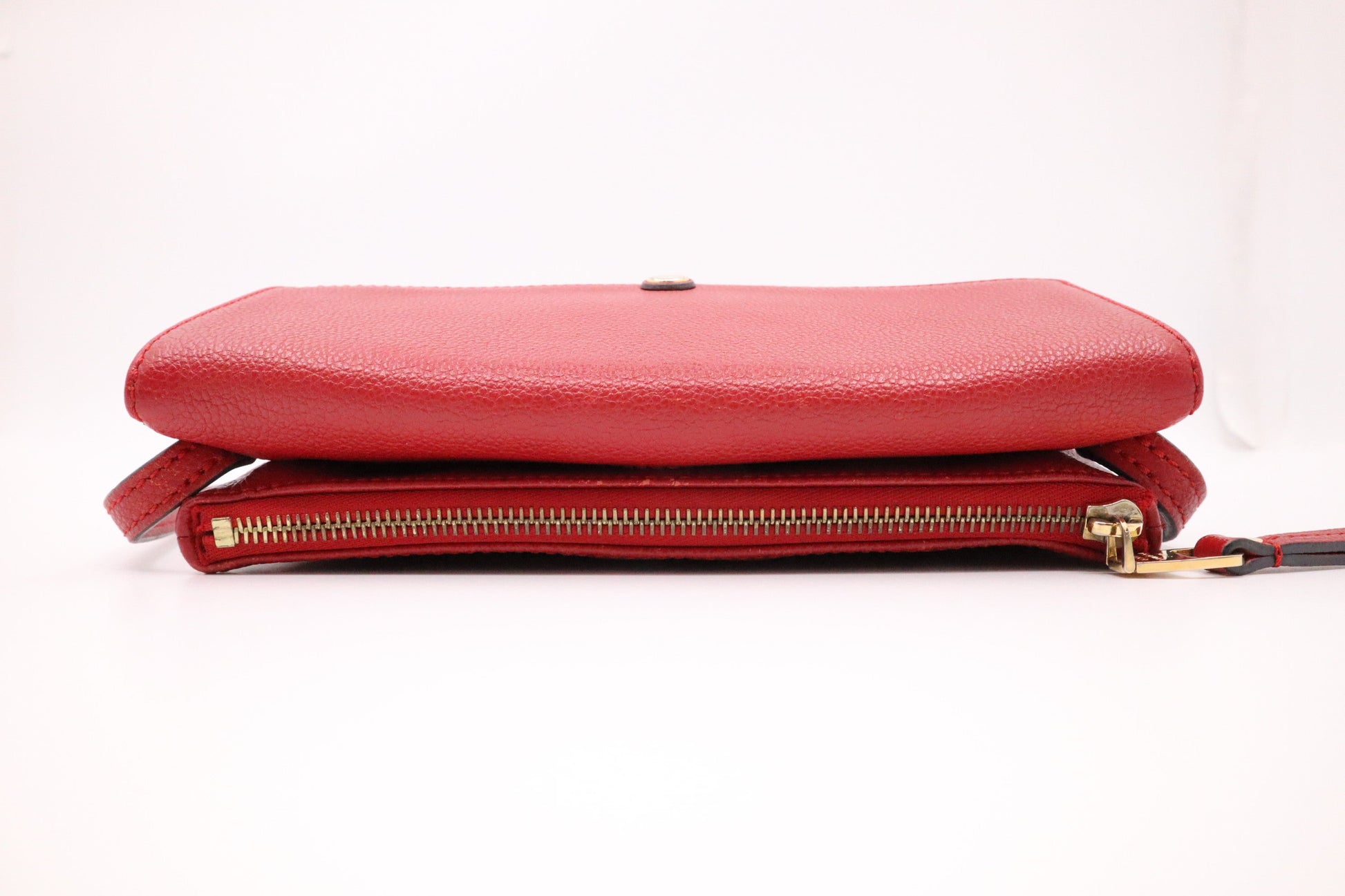 Louis Vuitton Twice Crossbody in Red Empreinte Leather