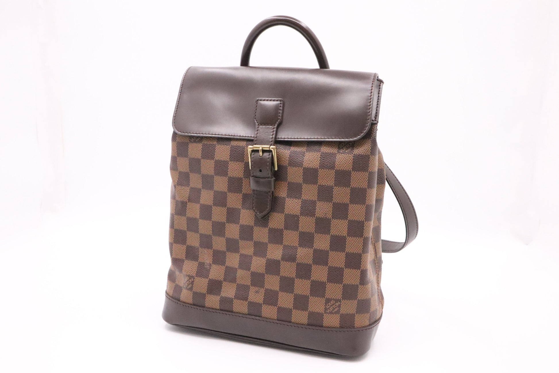 Louis Vuitton Soho Backpack in Damier Ebene Canvas