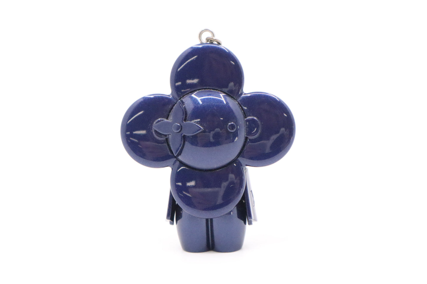 Louis Vuitton Vivienne Bag Charm in Metallic Blue