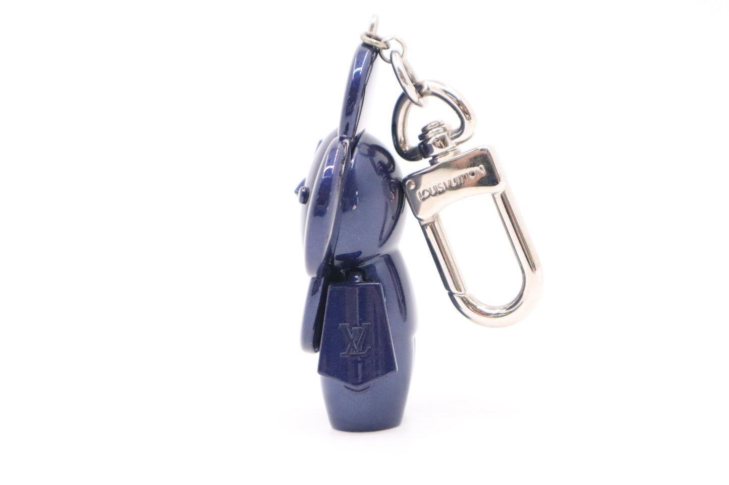 Louis Vuitton Vivienne Bag Charm in Metallic Blue