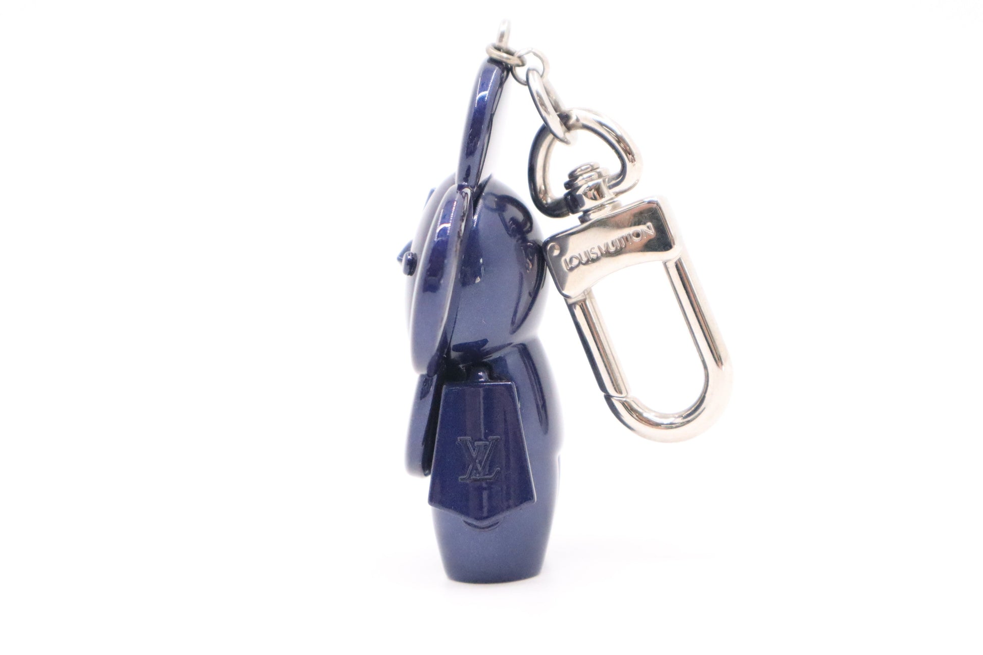 Louis Vuitton Vivienne Bag Charm in Metallic Blue
