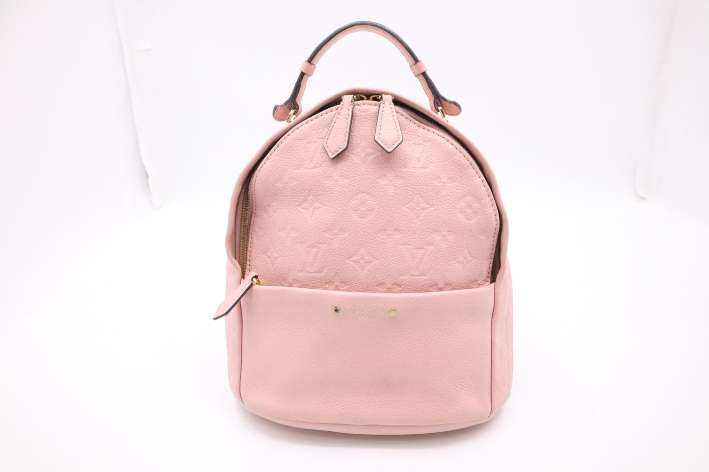 Louis Vuitton Sorbonne Backpack in Pink Empreinte Leather