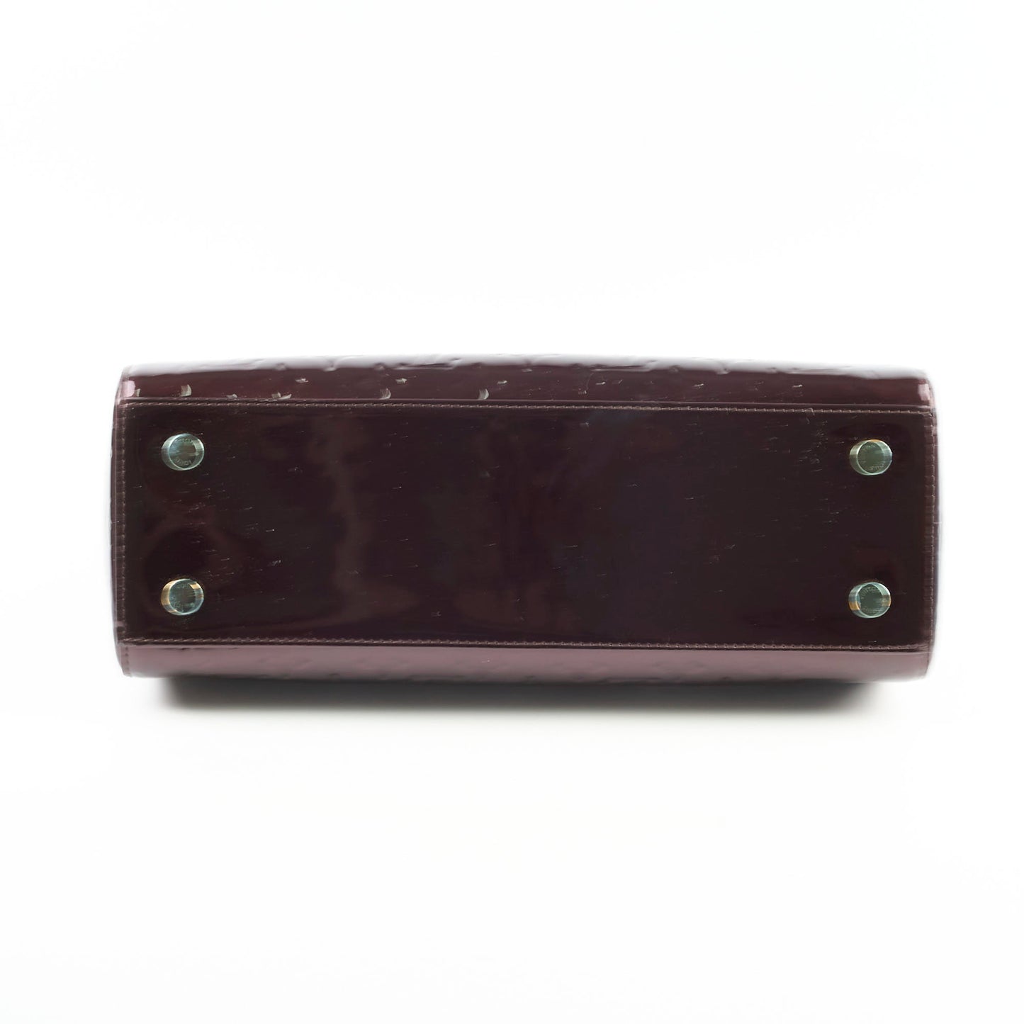 Louis Vuitton Brea MM Bag Monogram Vernis Amarante