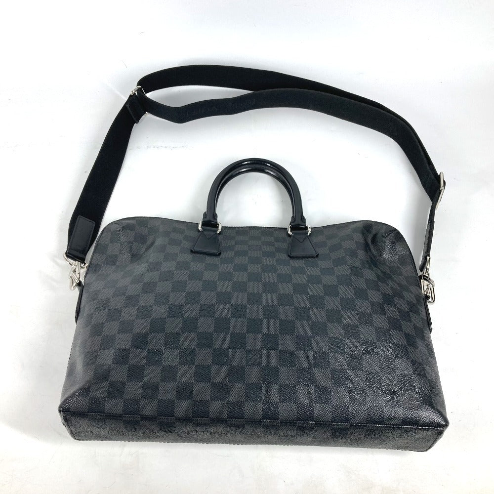 LOUIS VUITTON Business bag N48224 Damier Grafitto Canvas black Damier Grafitte Porte Document Jules PDJ mens
