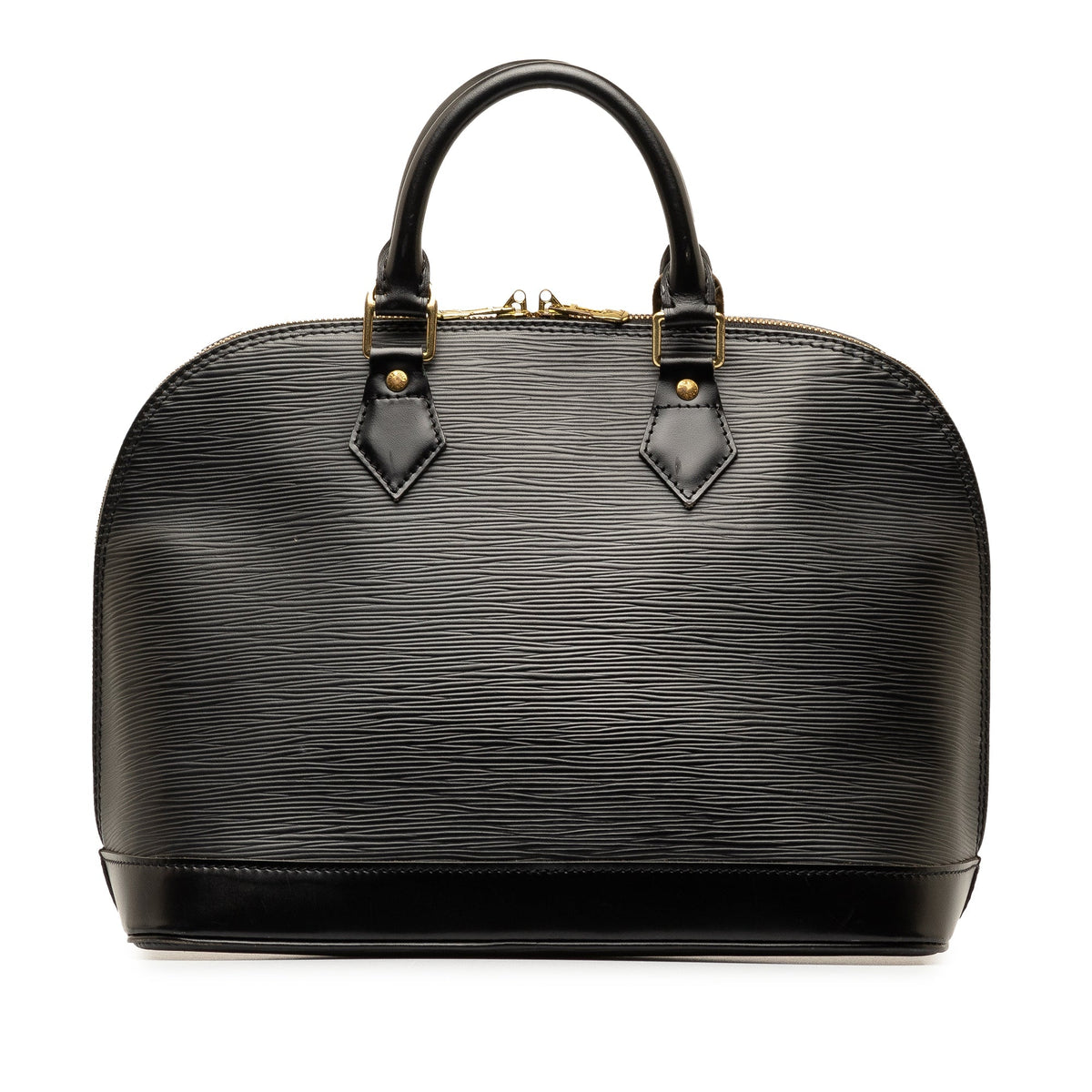 Black Louis Vuitton Epi Alma PM HandBag