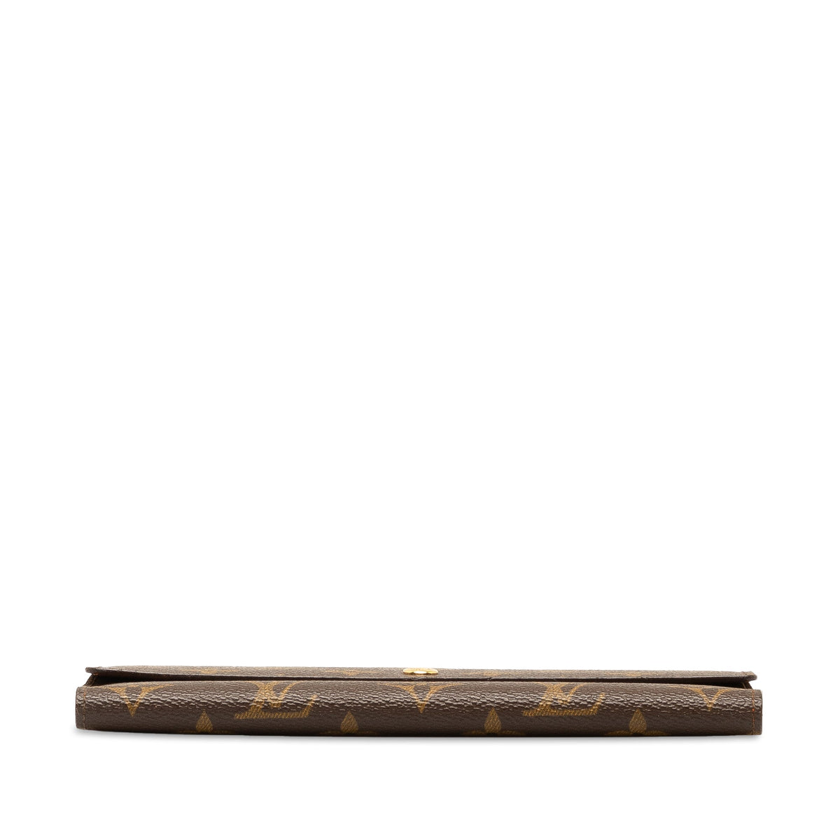 Brown Louis Vuitton Monogram Porte Tresor International Long Wallets