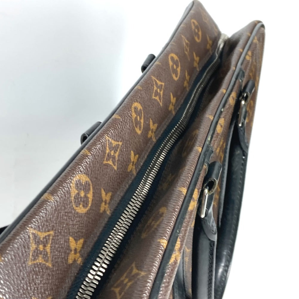 LOUIS VUITTON Business bag M40224 Monogram macacer canvas Brown Monogram macacer Porto Documan  VowayajuGM mens