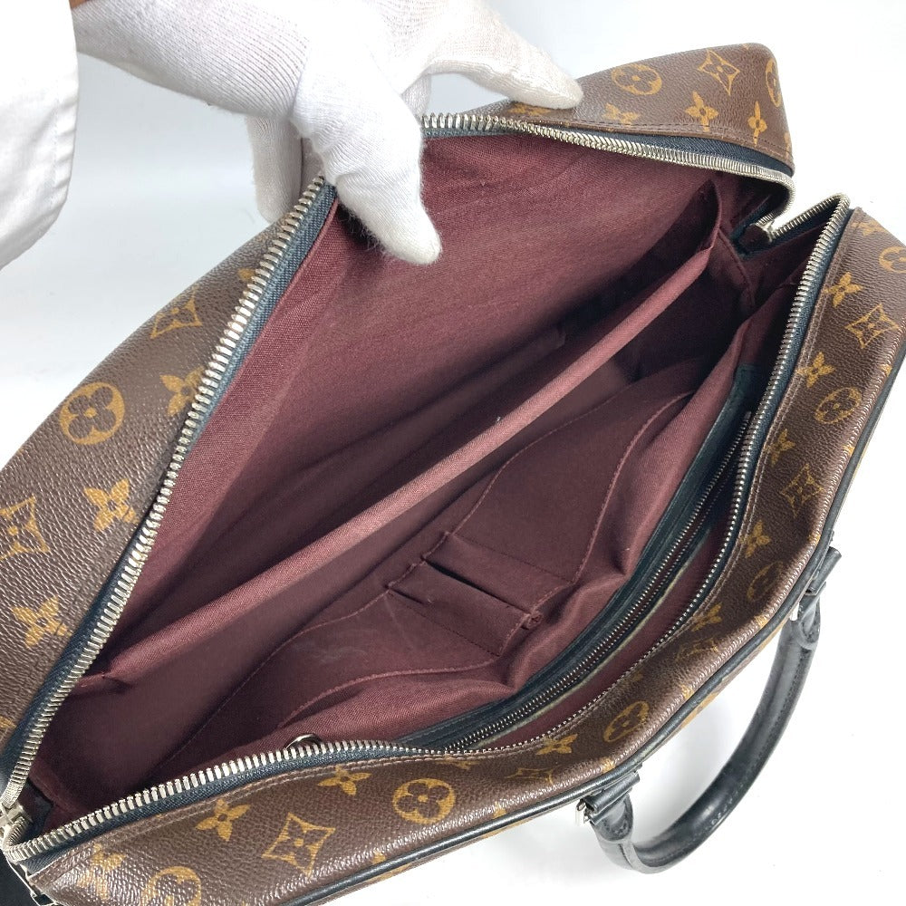 LOUIS VUITTON Business bag M40224 Monogram macacer canvas Brown Monogram macacer Porto Documan  VowayajuGM mens