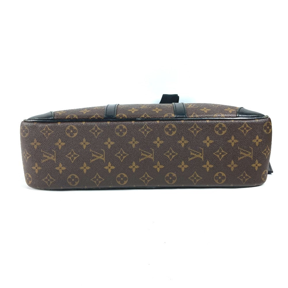 LOUIS VUITTON Business bag M40224 Monogram macacer canvas Brown Monogram macacer Porto Documan  VowayajuGM mens