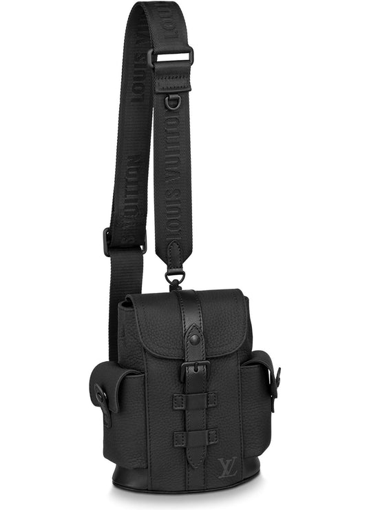 LOUIS VUITTON TAURILLON LEATHER CHRISTOPHER XS BACKPACK