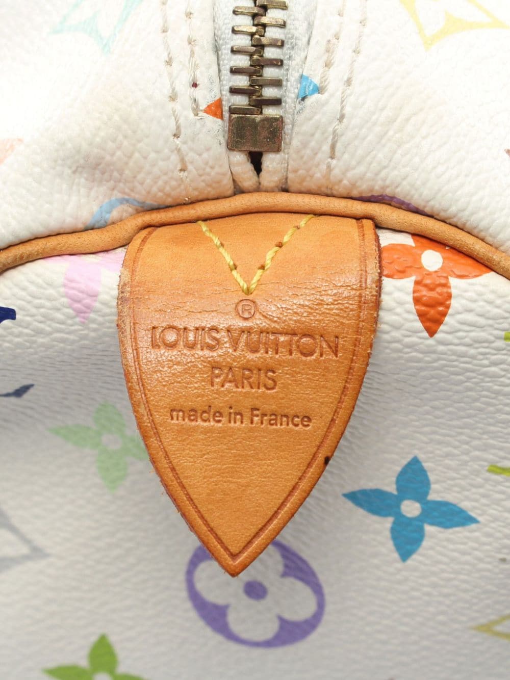 LOUIS VUITTON X TAKASHI MURAKAMI MULTICOLOR MONOGRAM LIMITED EDITION HANDBAG
