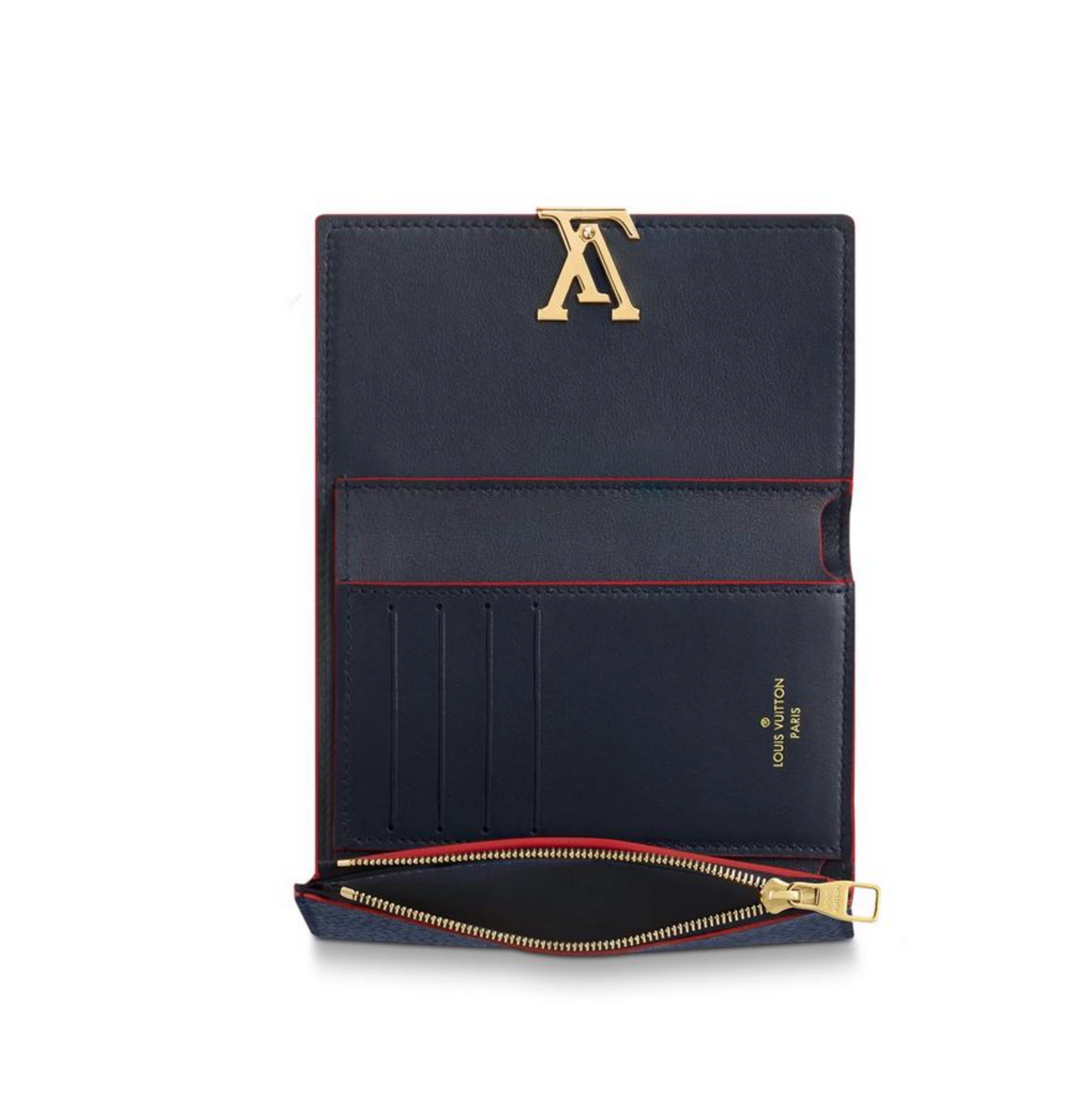 Louis Vuitton Marine Rouge Capucines Calfskin Wallet