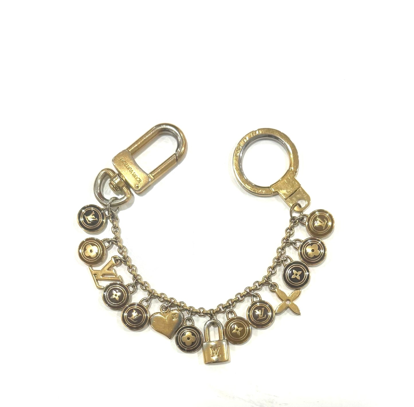 LOUIS VUITTON PORTE CLES CHAINE PASTILLES BAG CHARM