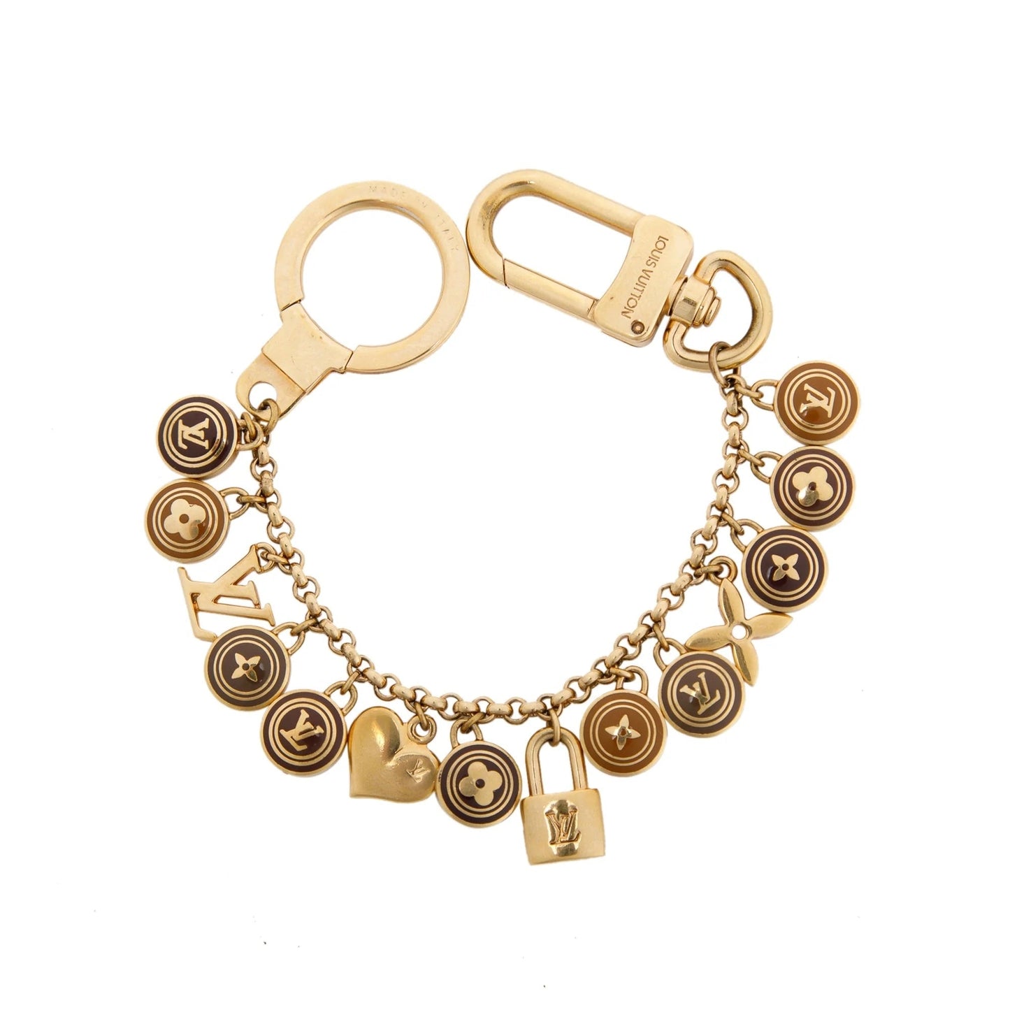 LOUIS VUITTON PORTE CLES CHAINE PASTILLES BAG CHARM