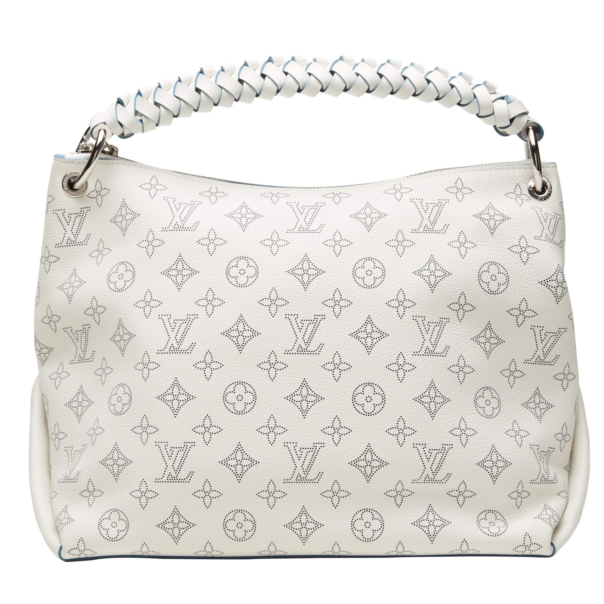 LOUIS VUITTON SNOW MAHINA BEAUBOURG HOBO MM BAG