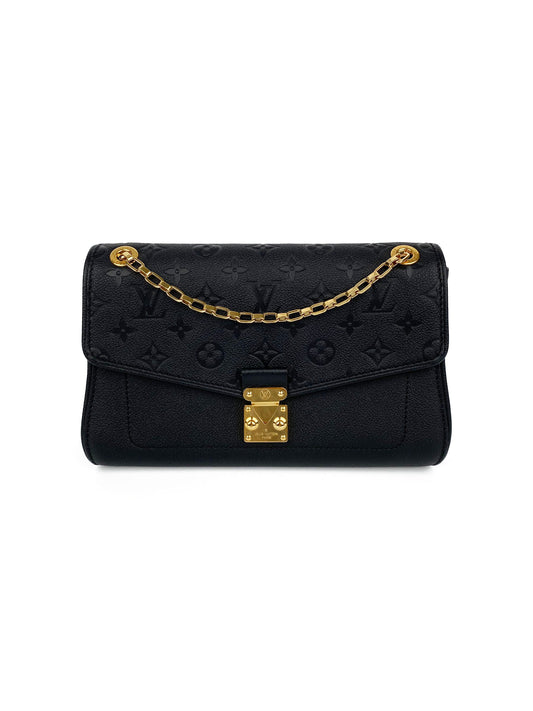 Louis Vuitton Black Saint Germain MM Bag
