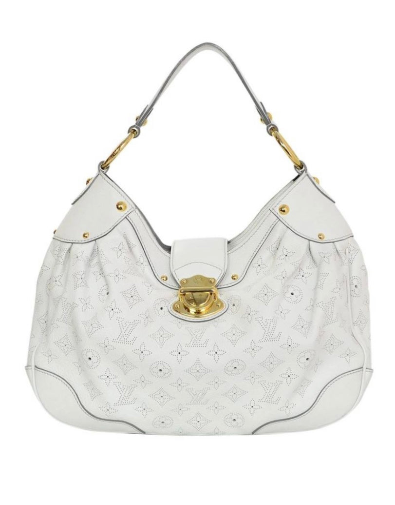 LOUIS VUITTON MAHINA LEATHER SOLAR PM BAG